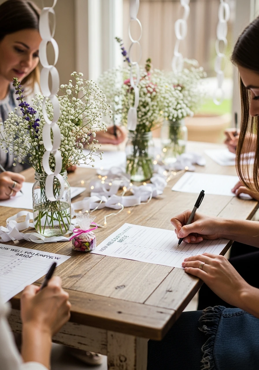 Bride Quiz Game - 50 Cheap Bridal Shower Ideas That Look Expensive