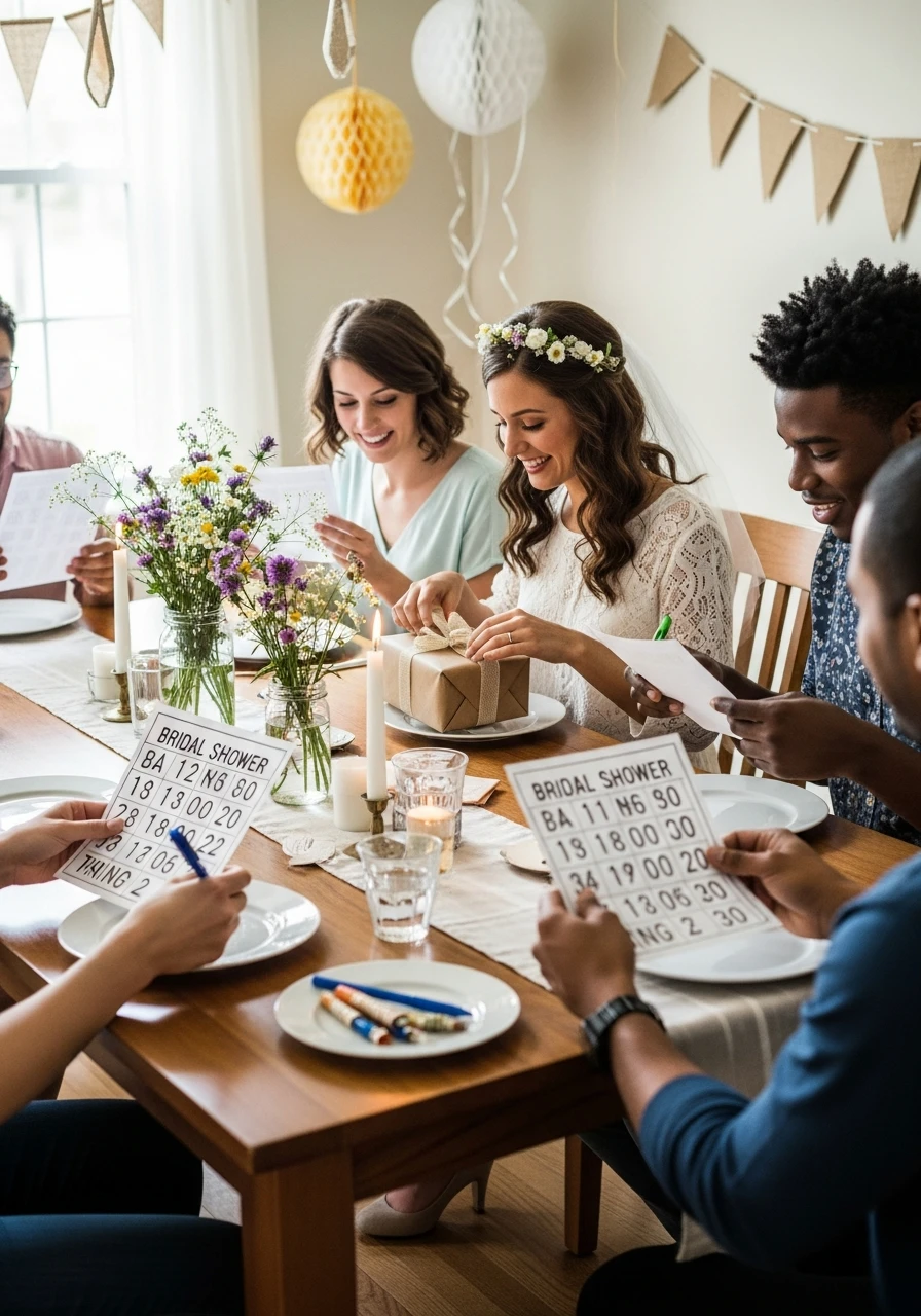 Print Your Own Bingo Cards - 50 Cheap Bridal Shower Ideas That Look Expensive