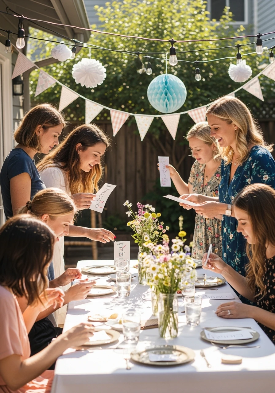Simple Scavenger Hunt - 50 Cheap Bridal Shower Ideas That Look Expensive