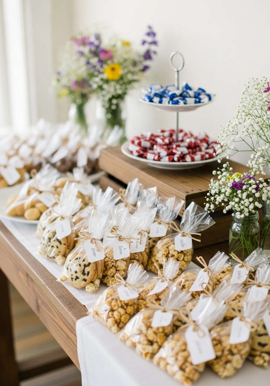 Give Edible Treats - 50 Cheap Bridal Shower Ideas That Look Expensive