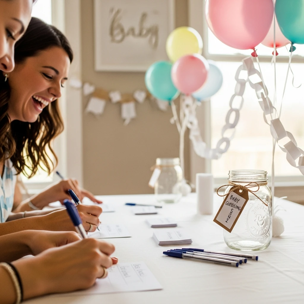 Baby Name Guessing Game - 50 Cheap Baby Shower Ideas That Look Amazing