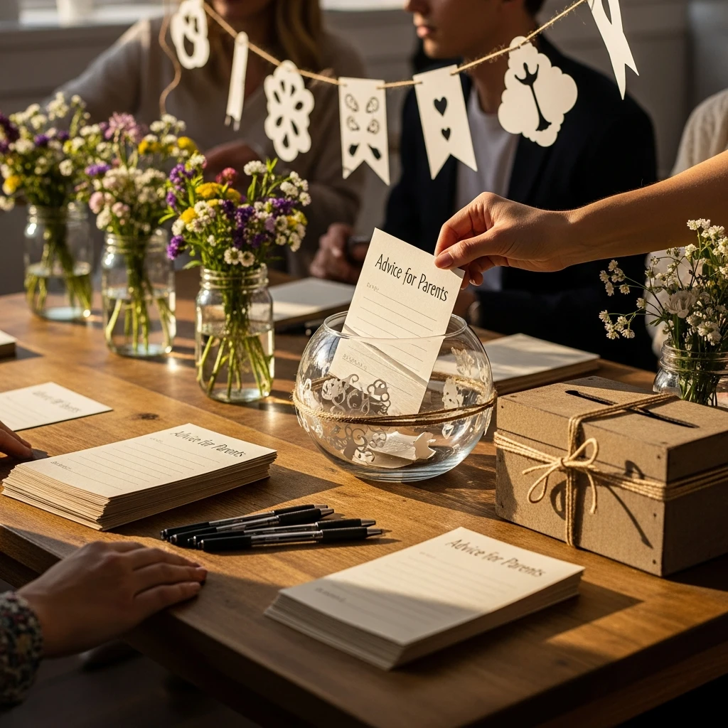 Advice for Parents Cards - 50 Cheap Baby Shower Ideas That Look Amazing