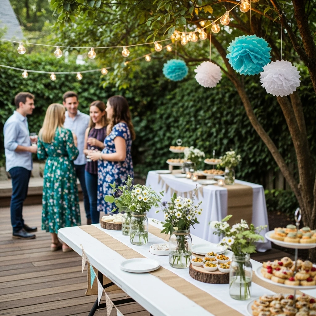 Backyard Baby Shower - 50 Cheap Baby Shower Ideas That Look Amazing