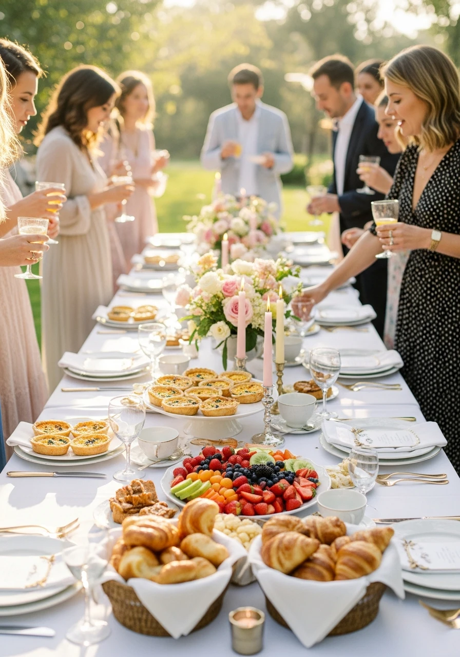 Sunny Garden Brunch - 50 Best Garden Bridal Shower Ideas for the Perfect Party
