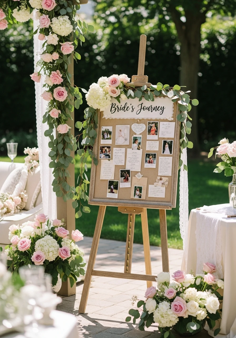 Display Bride's Journey - 50 Best Garden Bridal Shower Ideas for the Perfect Party