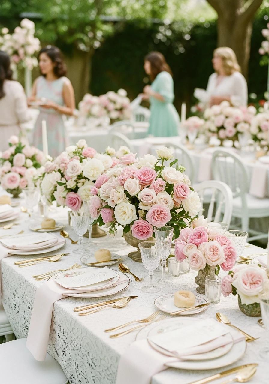 English Rose Garden Theme - 50 Best Garden Bridal Shower Ideas for the Perfect Party