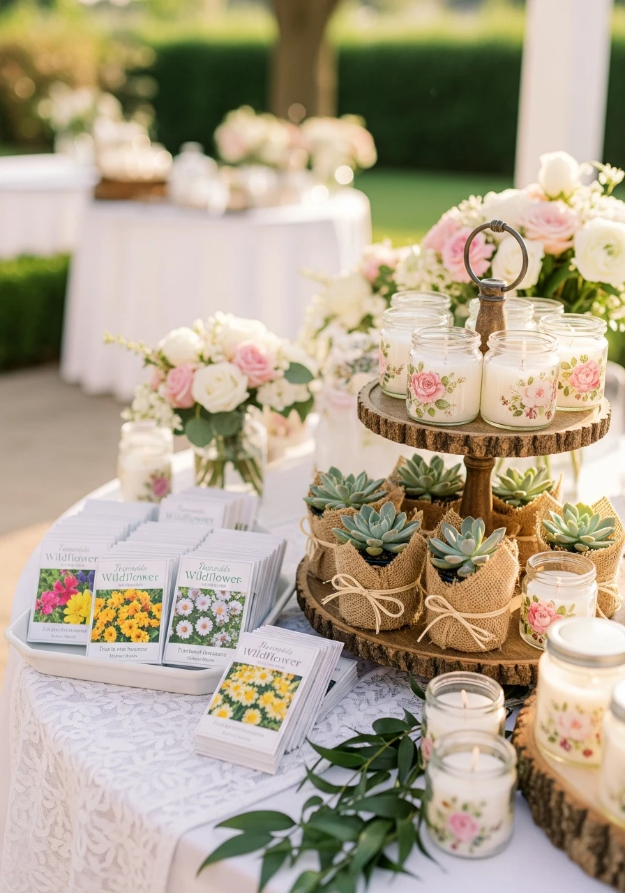 Give Mini Garden Favors - 50 Best Garden Bridal Shower Ideas for the Perfect Party