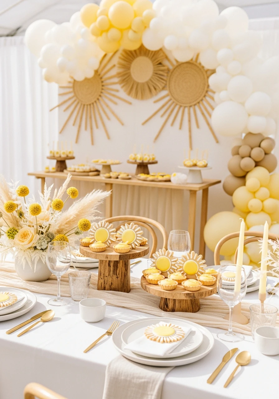 Gender-Neutral Sunshine Theme - 50 Bright & Joyful Here Comes the Sun Baby Shower Theme Ideas