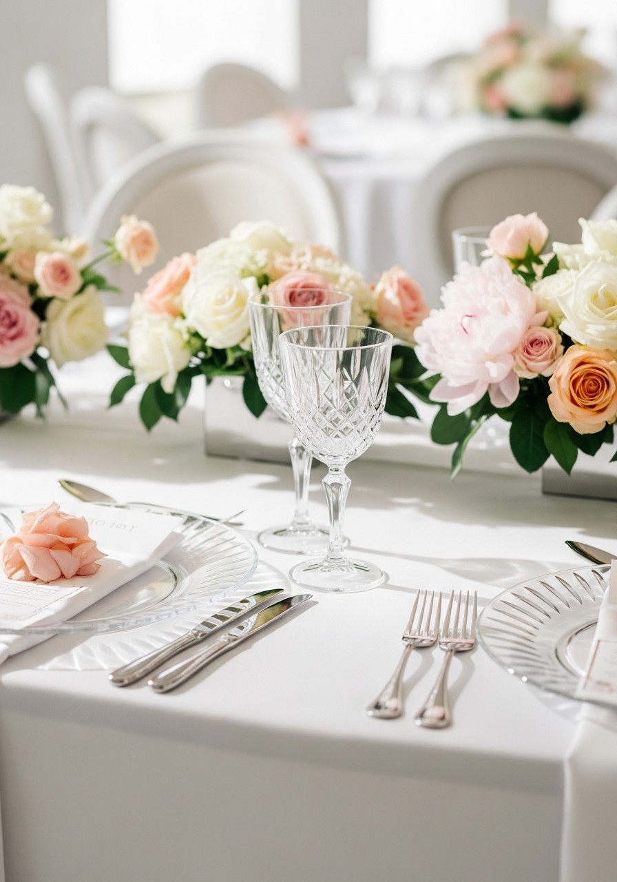 Crystal Tableware Use - 50 Luxury Baby Shower Ideas That Look Expensive