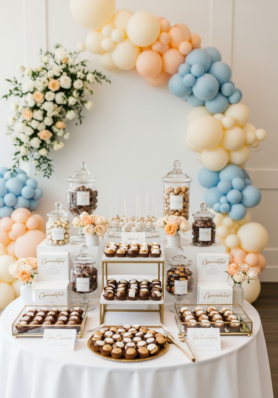 Luxury Chocolate Bar - 50 Luxury Baby Shower Ideas That Look Expensive
