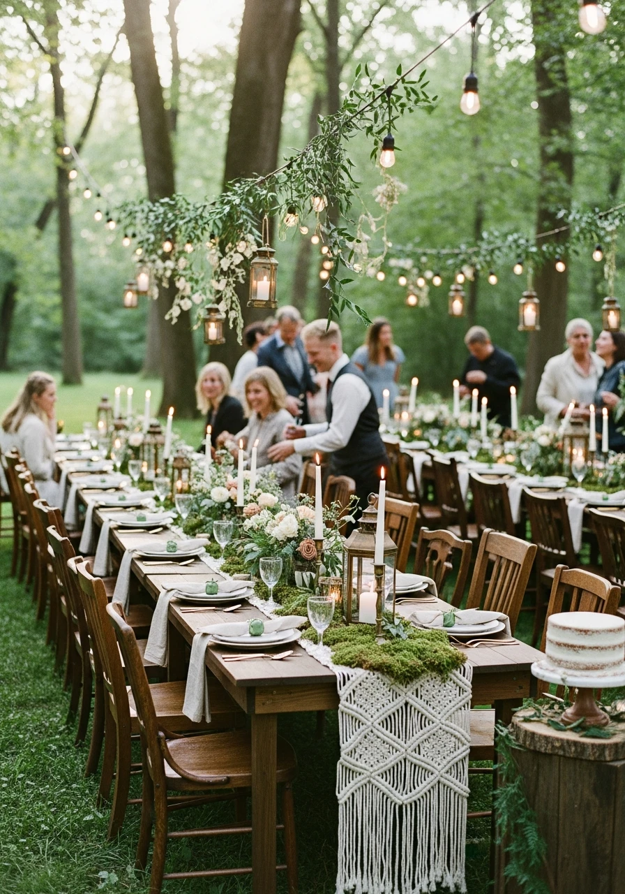 Woodland Rustic Charm - 50 Perfect Outdoor Bridal Shower Ideas for a Beautiful Celebration