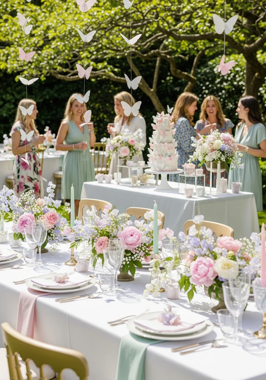 Butterfly Whimsy - 50 Perfect Outdoor Bridal Shower Ideas for a Beautiful Celebration