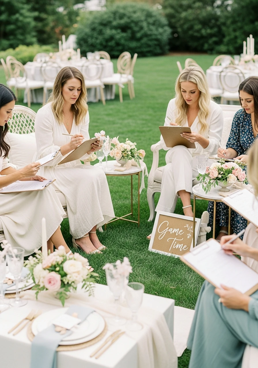 Game Time Outside - 50 Perfect Outdoor Bridal Shower Ideas for a Beautiful Celebration