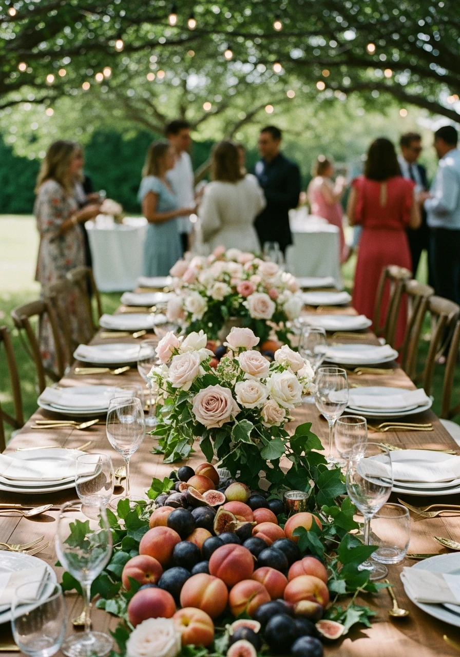 Seasonal Centerpieces - 50 Perfect Outdoor Bridal Shower Ideas for a Beautiful Celebration