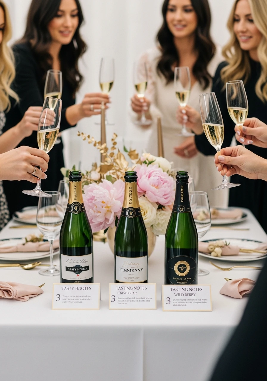Champagne Tasting - 50 Small Bridal Shower Ideas for an Intimate, Perfect Party