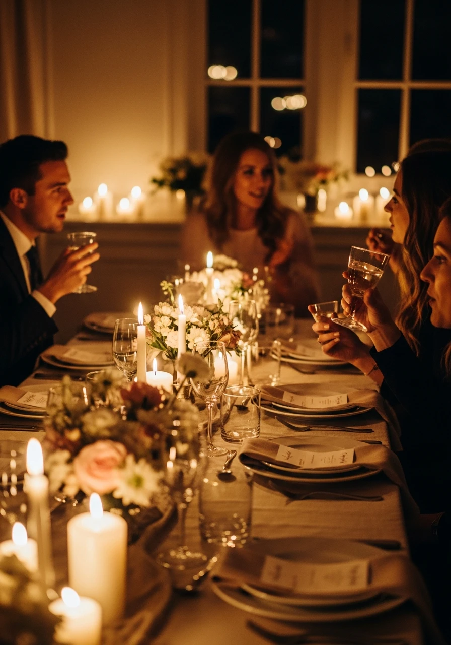 Cozy Candlelight Vibe - 50 Small Bridal Shower Ideas for an Intimate, Perfect Party