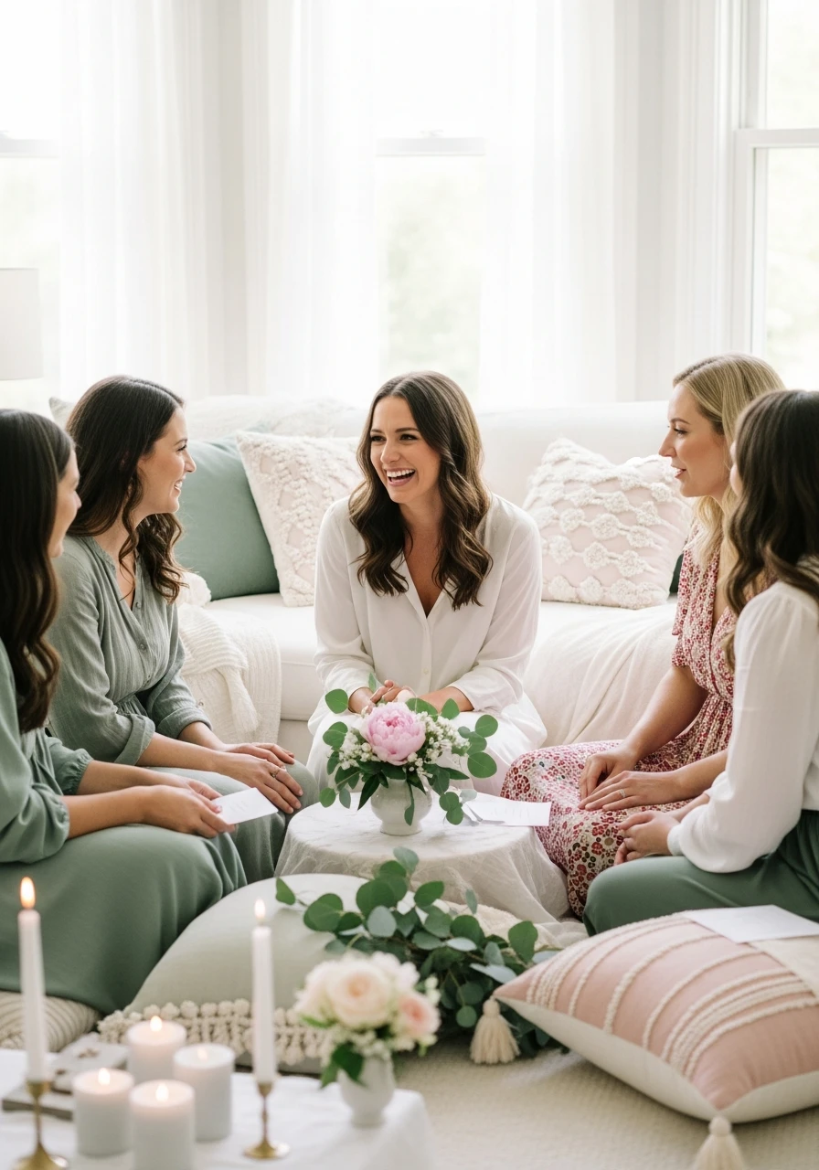 Memory Sharing Circle - 50 Small Bridal Shower Ideas for an Intimate, Perfect Party