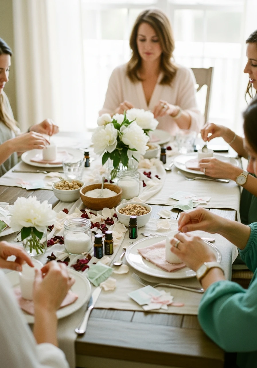 Simple Home Spa Theme - 50 Small Bridal Shower Ideas for an Intimate, Perfect Party