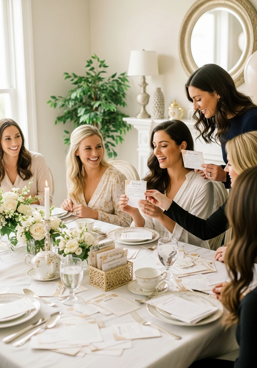 Recipe Sharing Focus - 50 Small Bridal Shower Ideas for an Intimate, Perfect Party