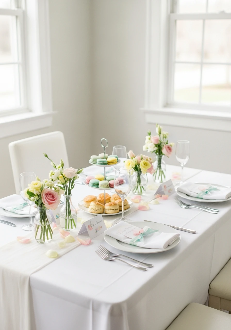 Soft Pastel Theme - 50 Small Bridal Shower Ideas for an Intimate, Perfect Party