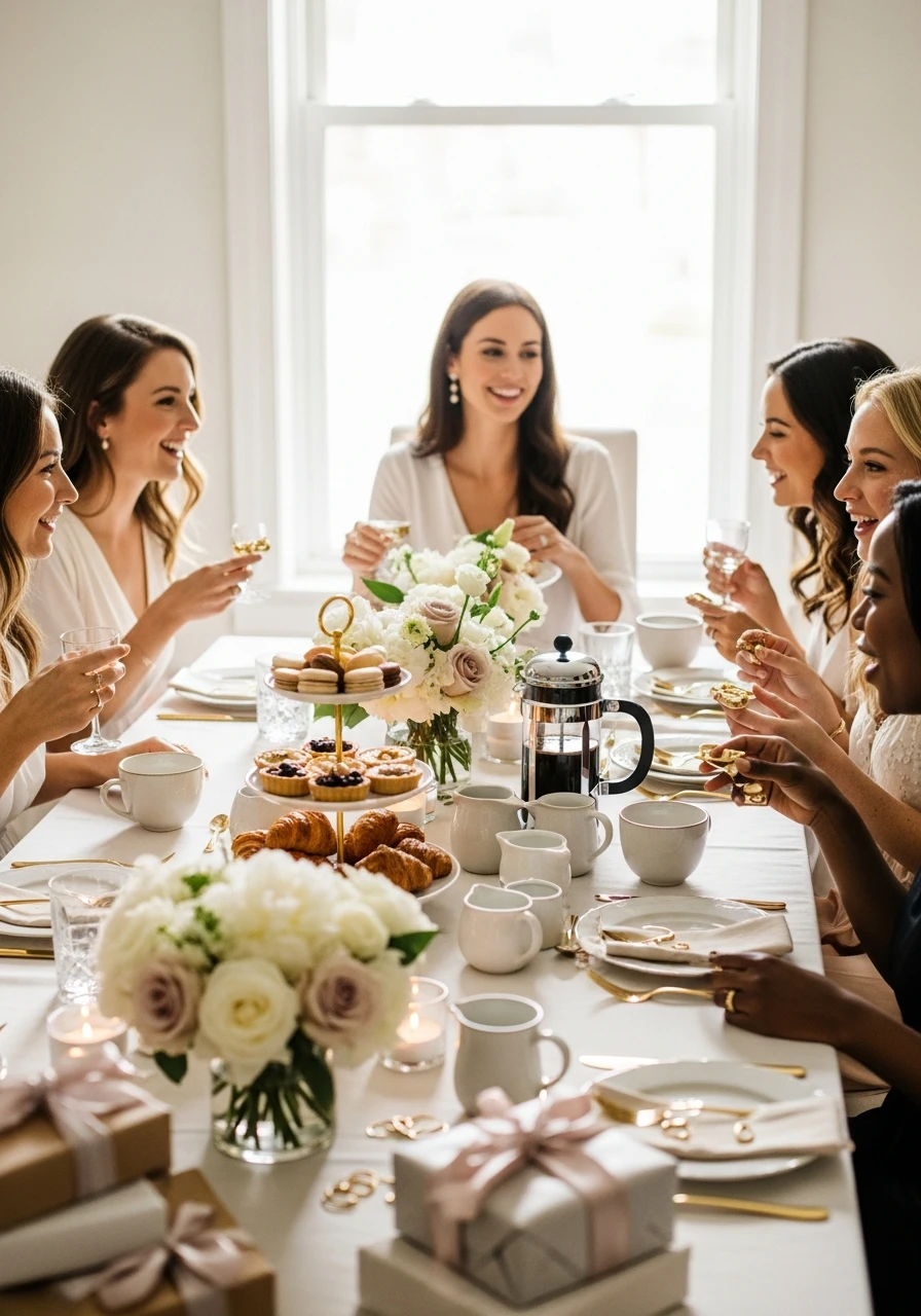 Coffee and Pastry Time - 50 Small Bridal Shower Ideas for an Intimate, Perfect Party