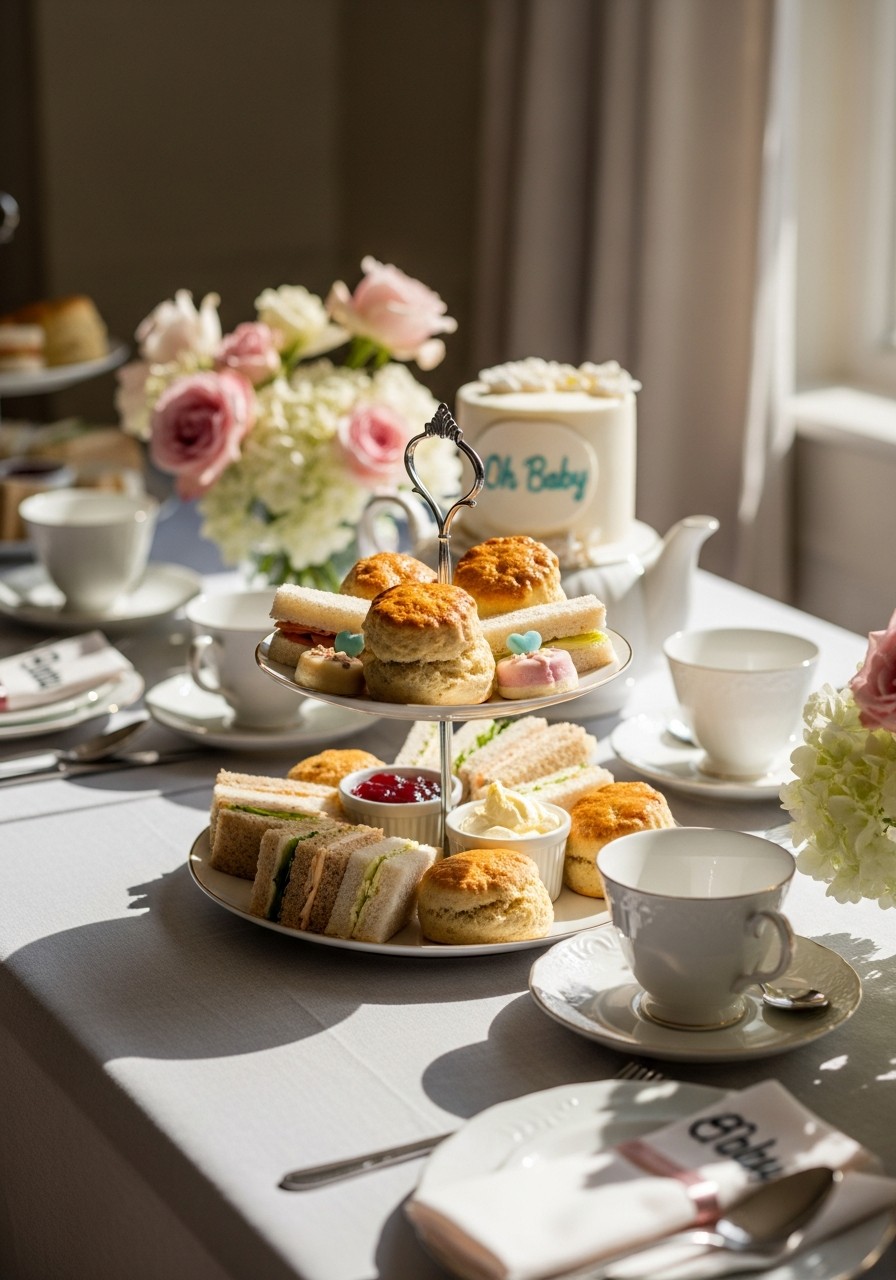 Afternoon Tea Theme - Small baby shower ideas