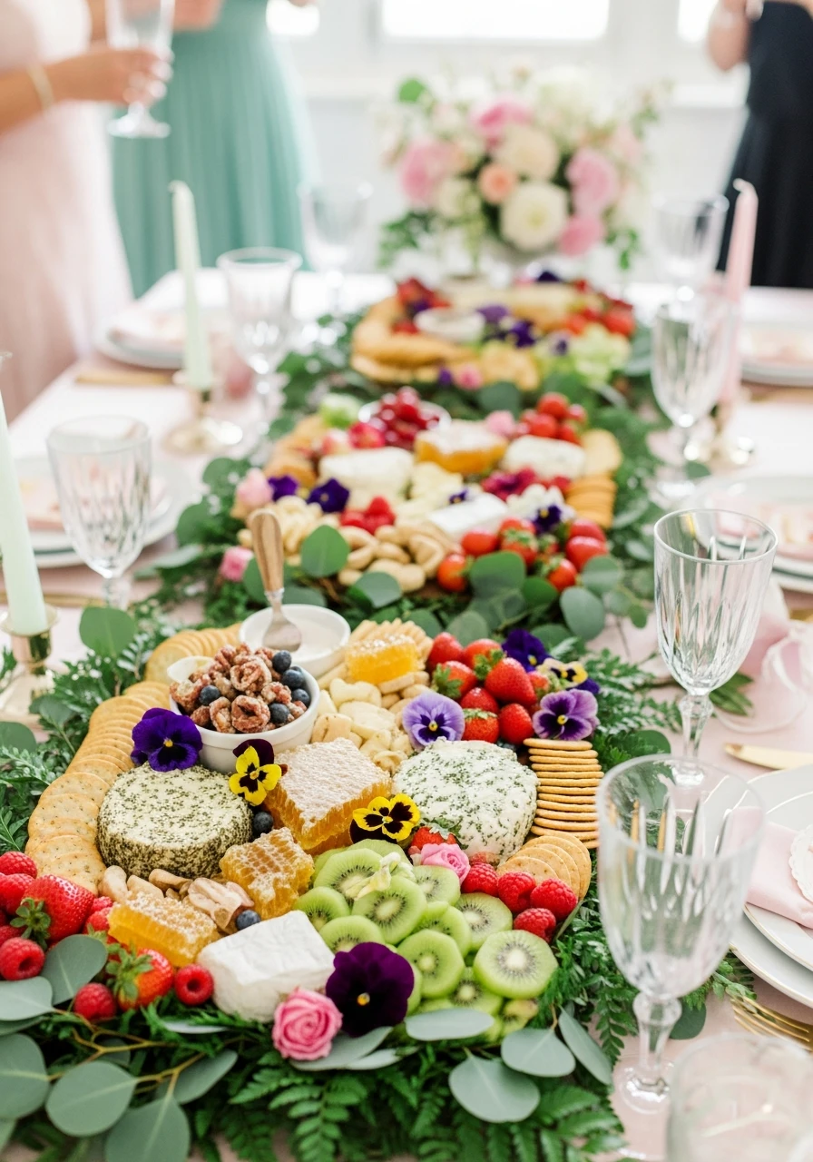 SPRING CHARCUTERIE BOARDS - 50 Gorgeous Spring Bridal Shower Ideas You Need to See