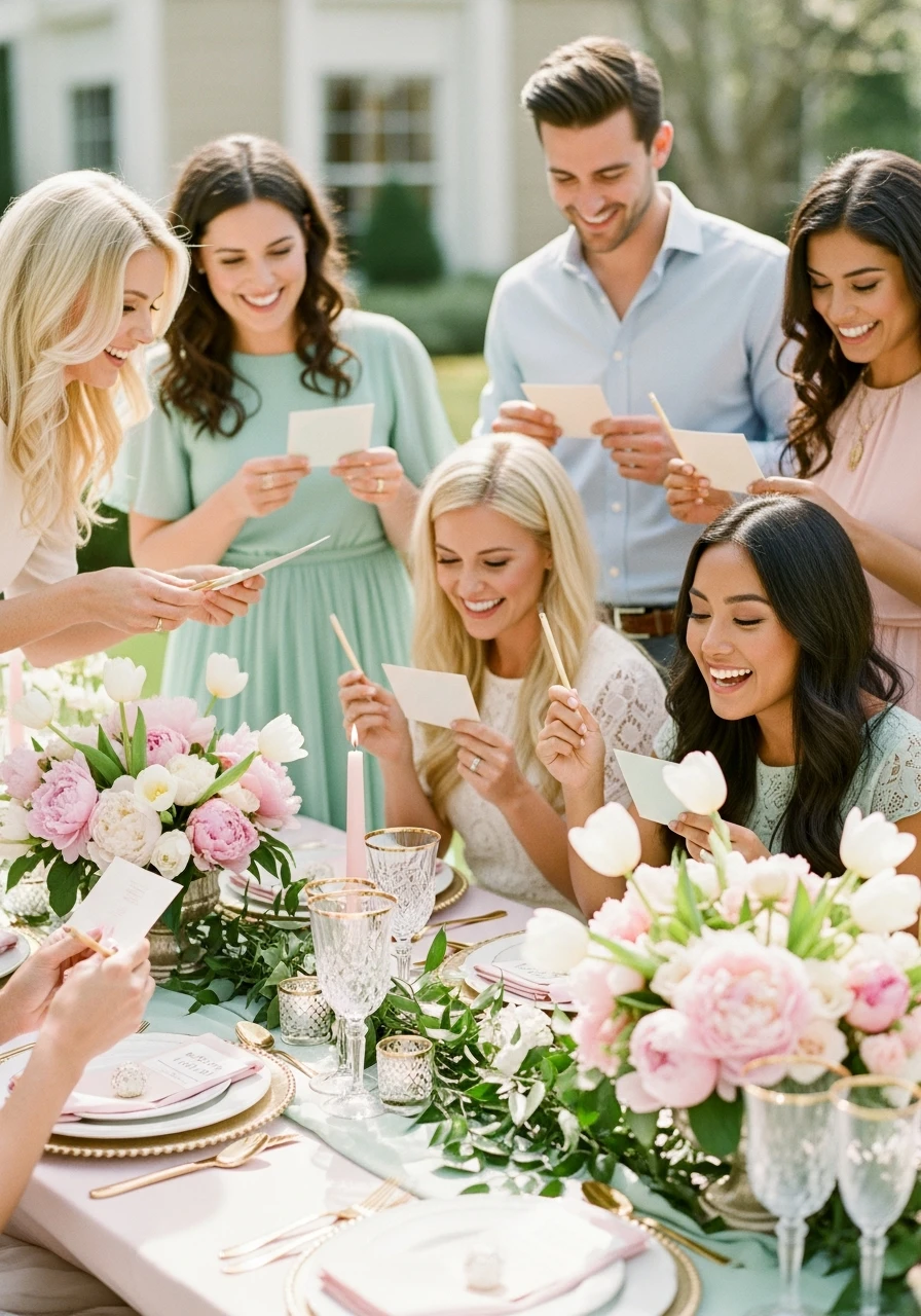 SPRING-THEMED TRIVIA - 50 Gorgeous Spring Bridal Shower Ideas You Need to See