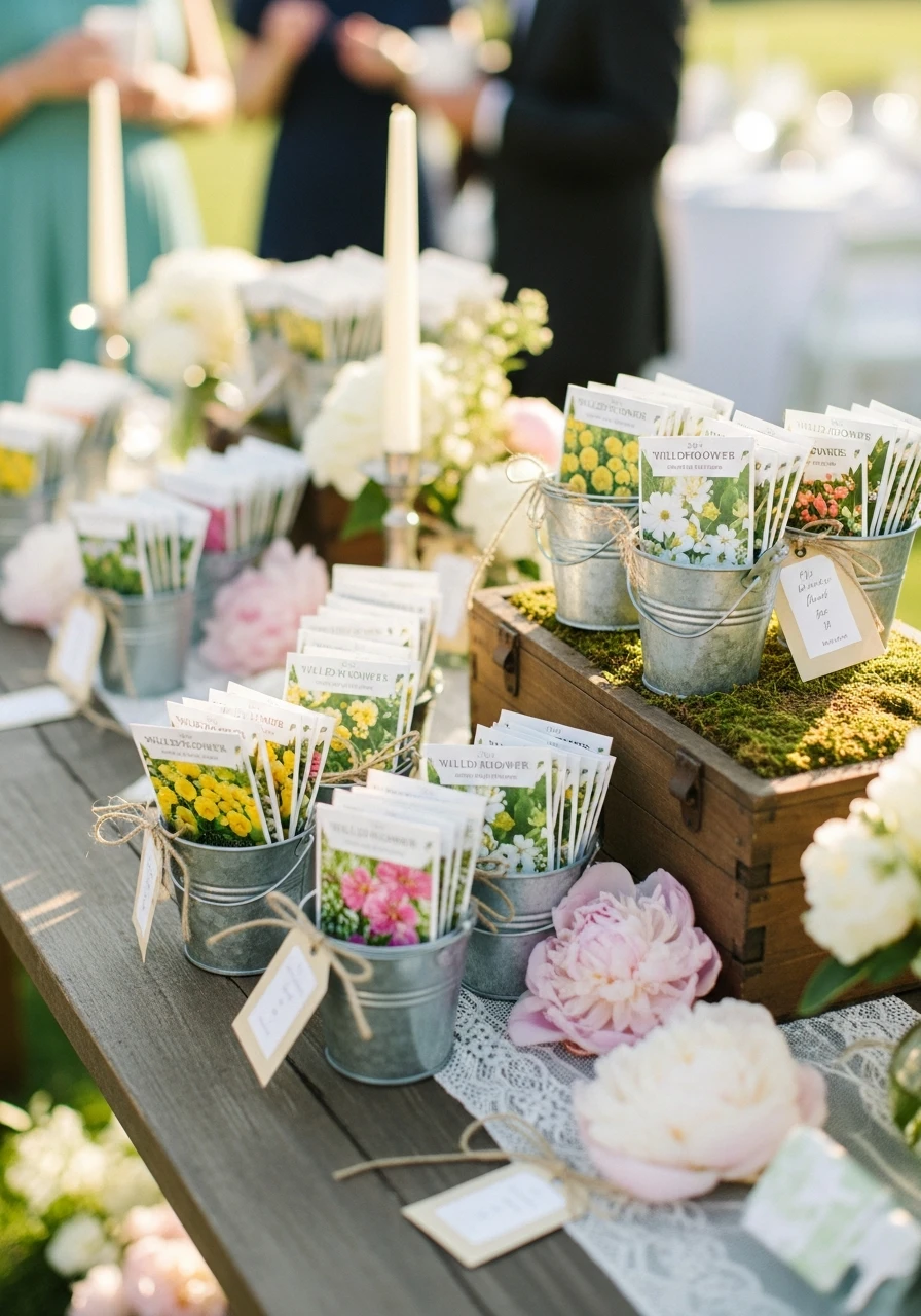 SEED PACKET FAVORS - 50 Gorgeous Spring Bridal Shower Ideas You Need to See
