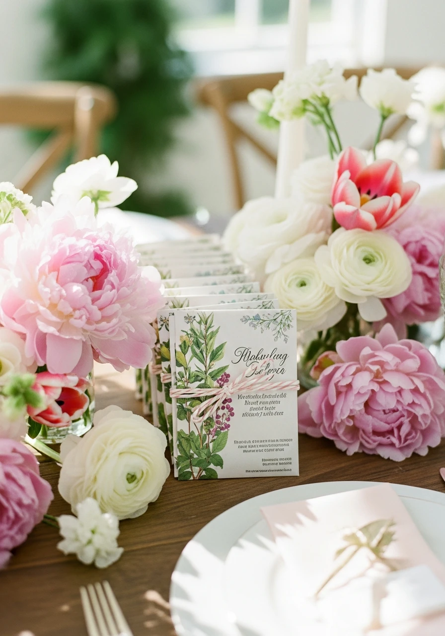 PERSONALIZED SEED GIFTS - 50 Gorgeous Spring Bridal Shower Ideas You Need to See