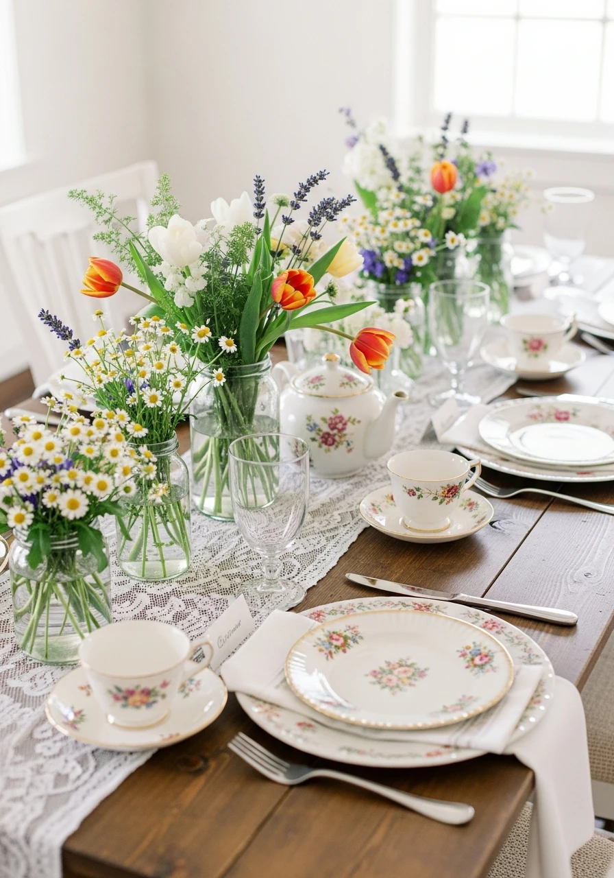 COZY COTTAGECORE VIBE - 50 Gorgeous Spring Bridal Shower Ideas You Need to See