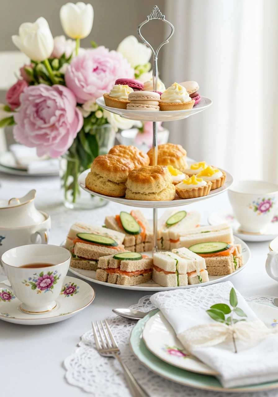 CLASSIC TEA PARTY - 50 Gorgeous Spring Bridal Shower Ideas You Need to See
