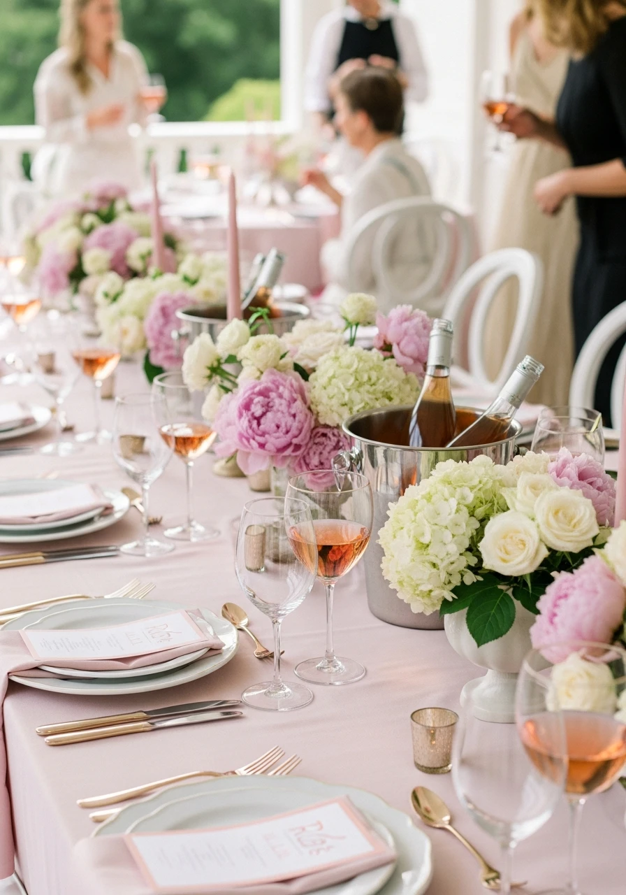 Rosé All Day Party - 50 Best Summer Bridal Shower Ideas