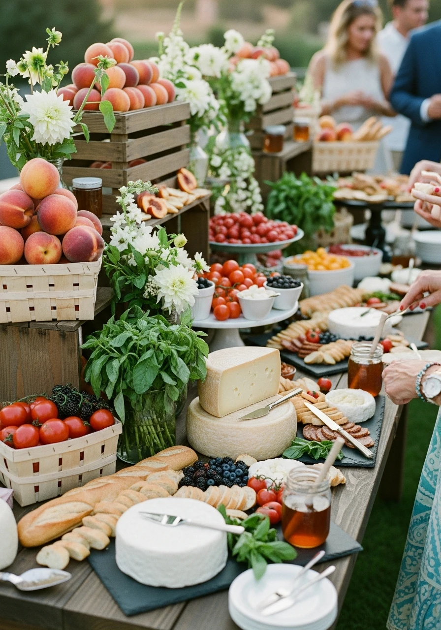 Farmers Market Style - 50 Best Summer Bridal Shower Ideas