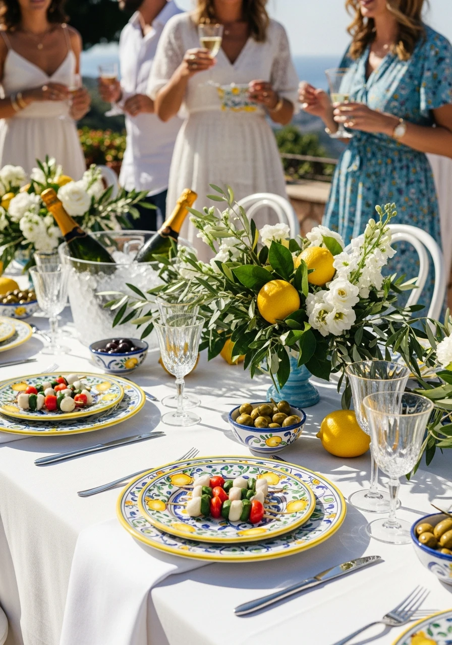 Italian Summer Getaway - 50 Best Summer Bridal Shower Ideas