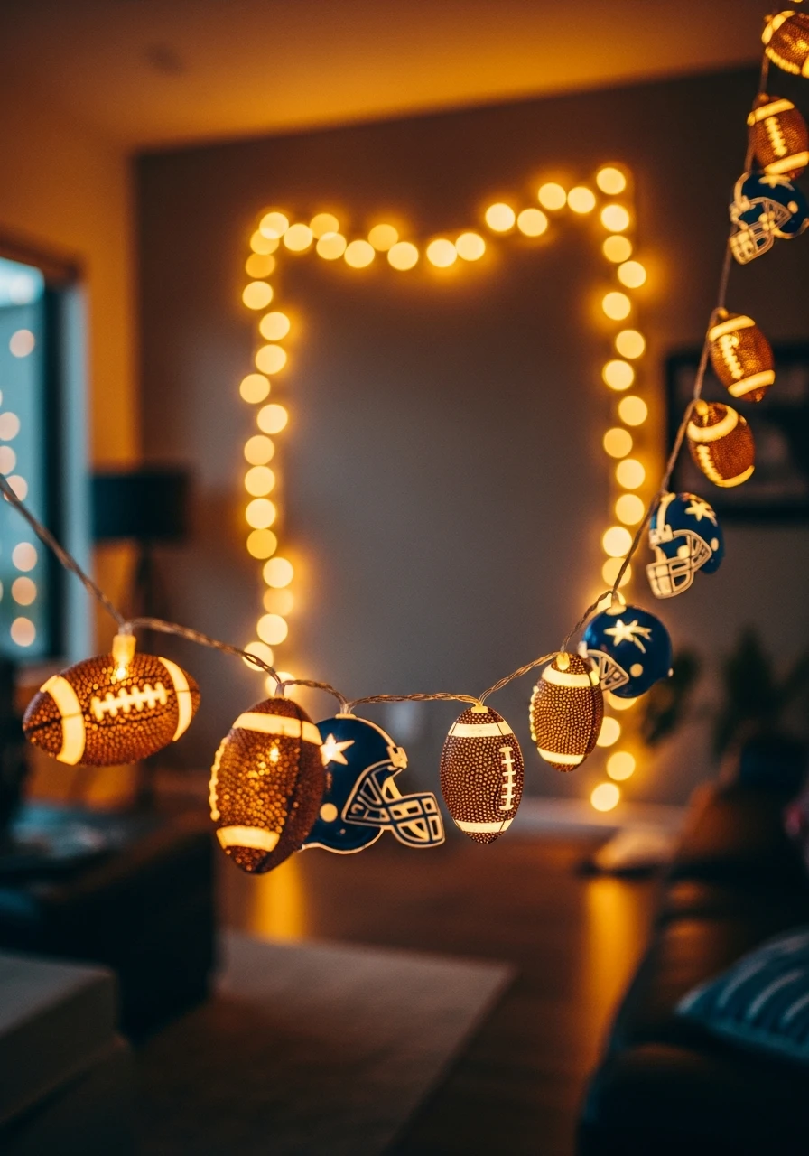 Light Up the Room - 50 Best Super Bowl Party Decorations