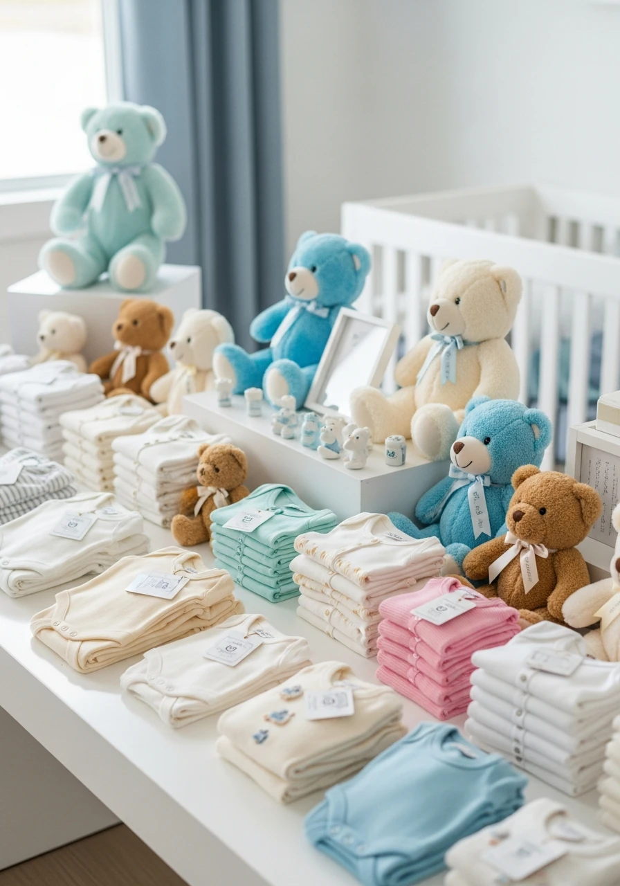 Bear Baby Boutique - We Can Barely Wait Baby Shower Theme Ideas