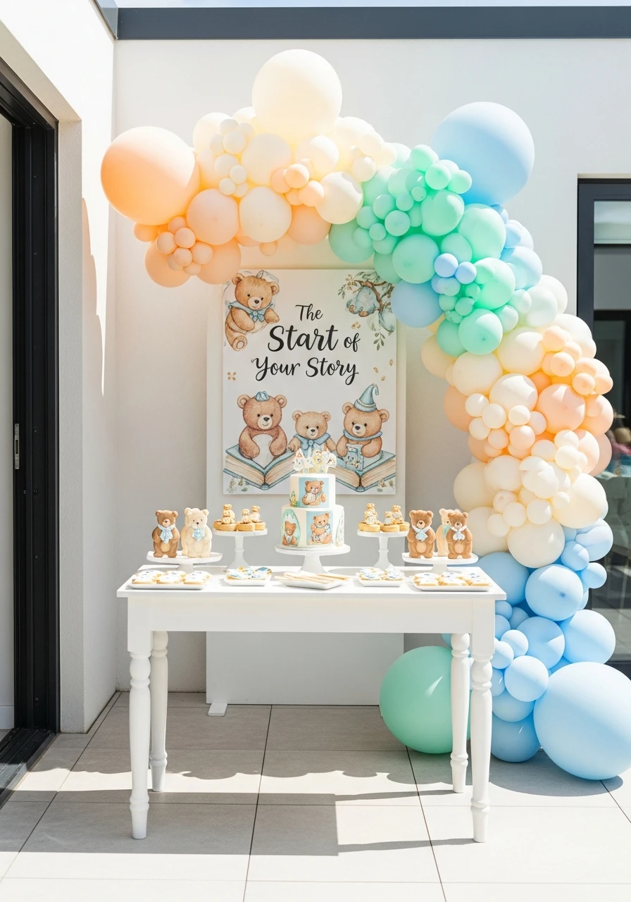 Storybook Bear Theme - We Can Barely Wait Baby Shower Theme Ideas