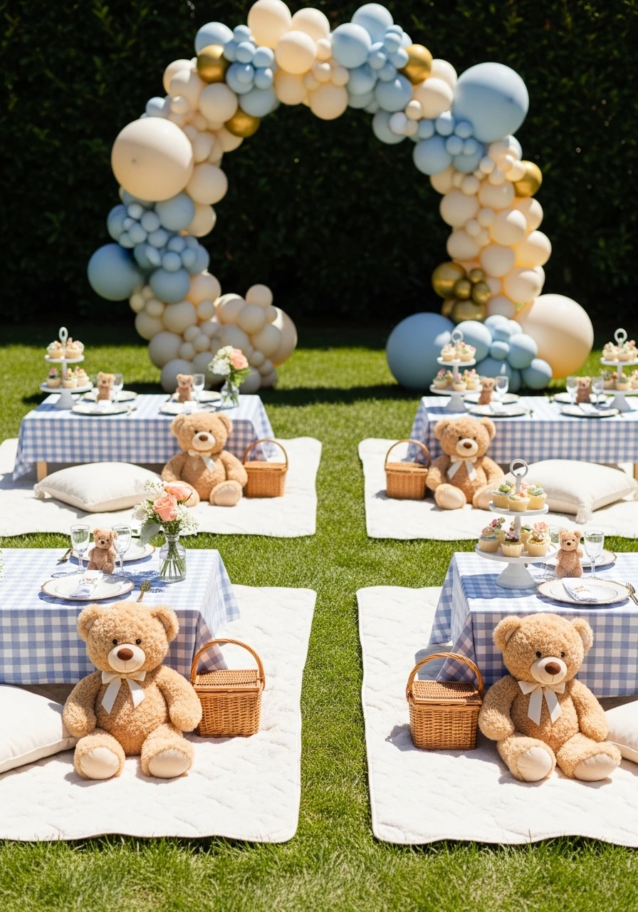 Bear Picnic Theme - We Can Barely Wait Baby Shower Theme Ideas