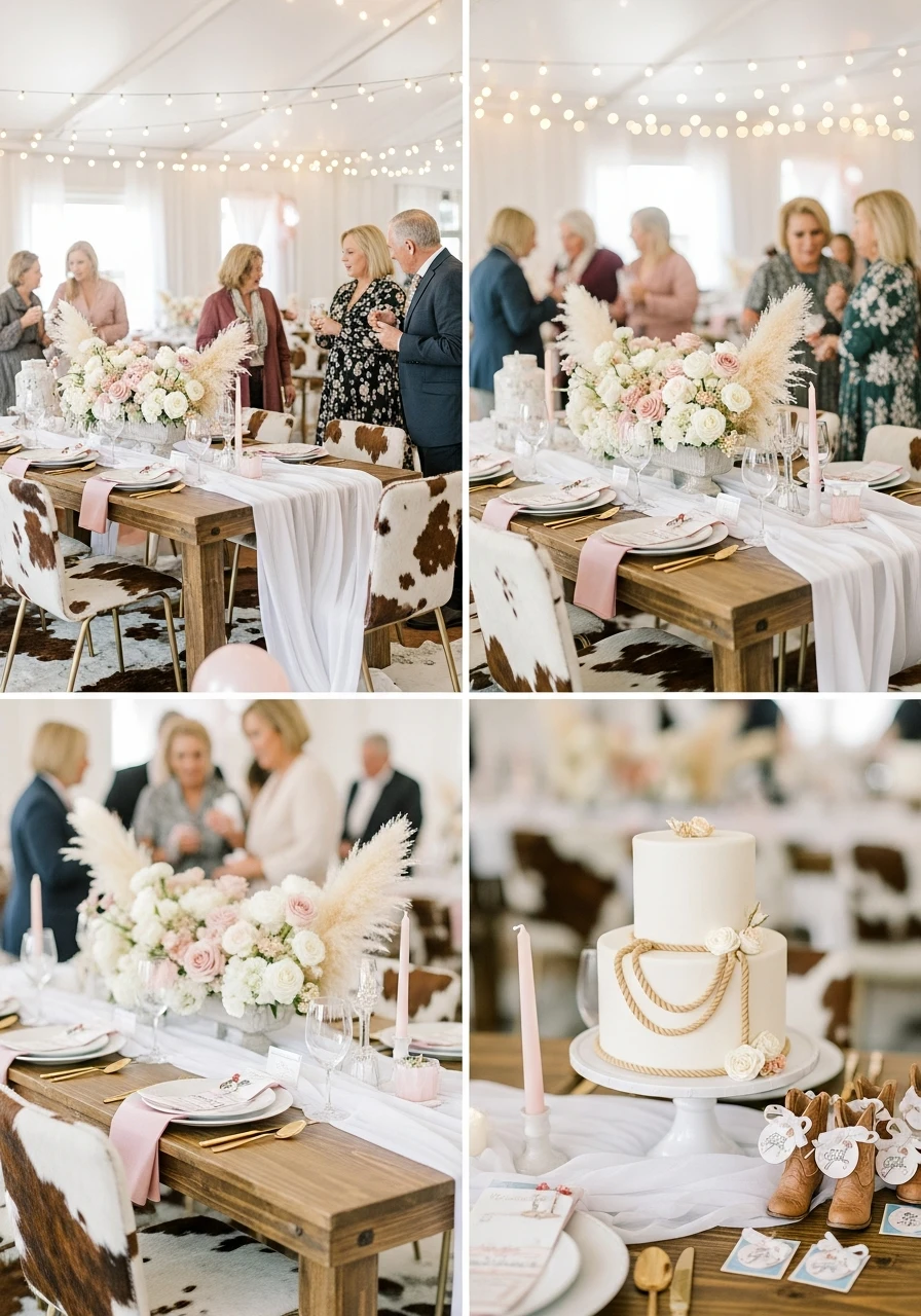 Cowgirl Chic Theme - 50 Western Bridal Shower Ideas for a Perfect 'Last Rodeo' Party