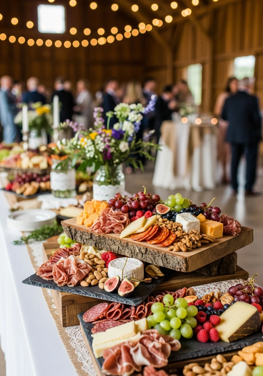 Rustic Charcuterie - 50 Western Bridal Shower Ideas for a Perfect 'Last Rodeo' Party