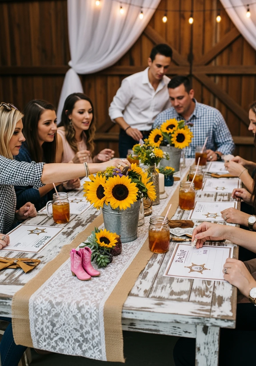Bride Trivia Game - 50 Western Bridal Shower Ideas for a Perfect 'Last Rodeo' Party