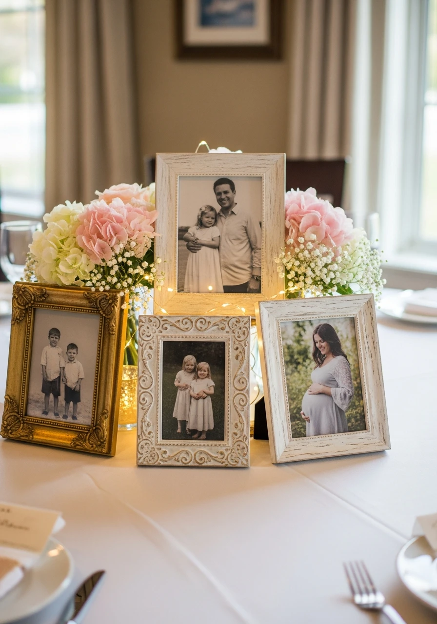 Parent Photo Center - 50 Best Baby Shower Centerpiece Ideas