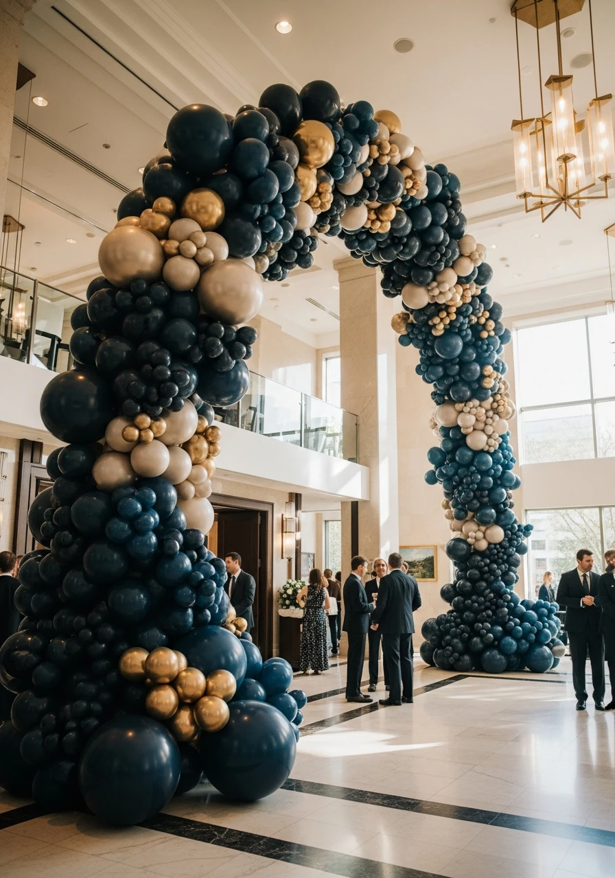 Luxury Oversized Arch - 50 Best Balloon Arch Ideas for Your Party