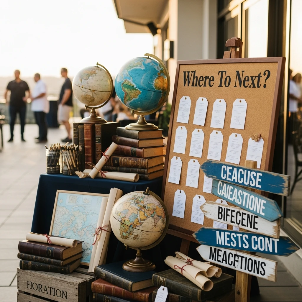 Travel Theme: Where To Next? - 50 Boys Graduation Party Ideas That Are Fun and Easy