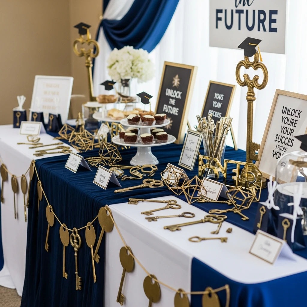 Unlock the Future Theme - 50 Boys Graduation Party Ideas That Are Fun and Easy