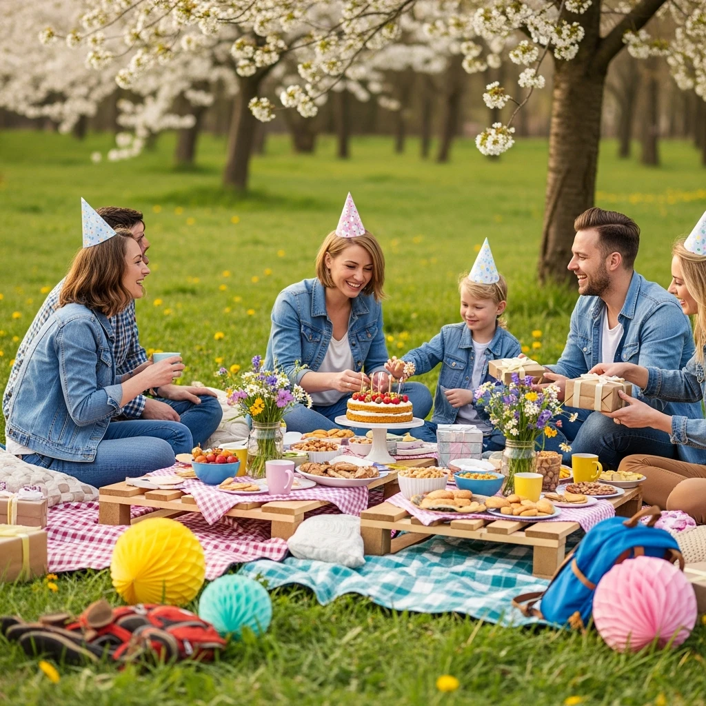 Nature Walk and Picnic - 50 Best Spring Birthday Party Ideas for Adults and Kids