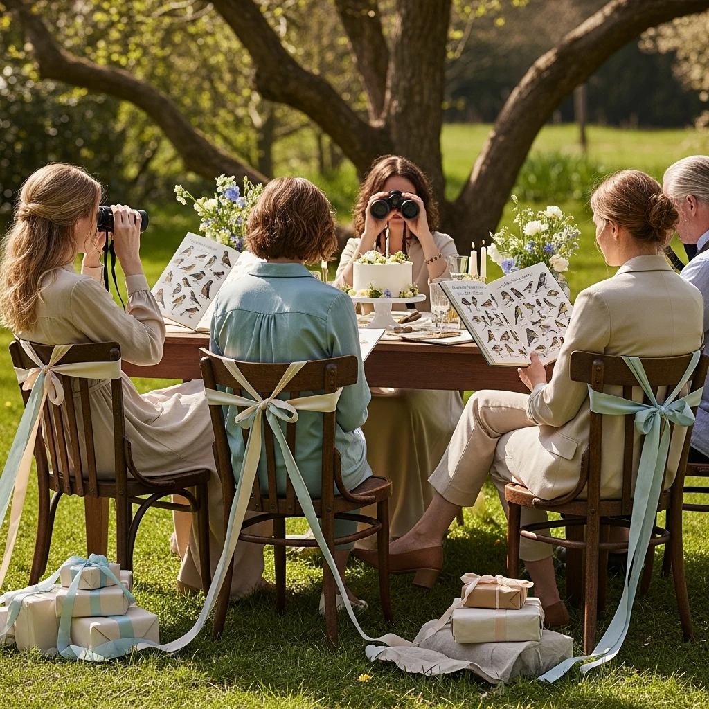 Simple Bird Watching Party - 50 Best Spring Birthday Party Ideas for Adults and Kids