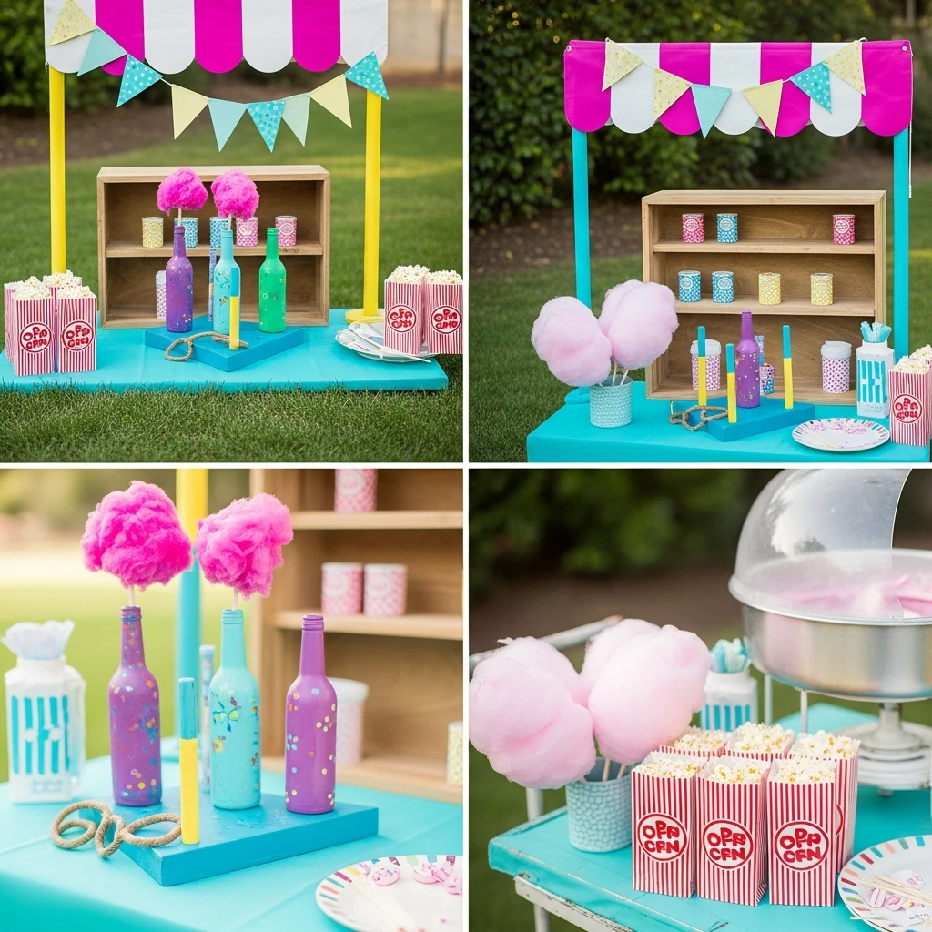 Bright Spring Carnival - 50 Best Spring Birthday Party Ideas for Adults and Kids