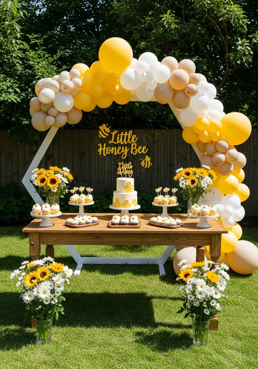 Little Honey Bee Theme - 50 Perfect summer baby shower themes